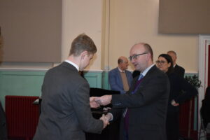 Student Receiving their HPL Cert