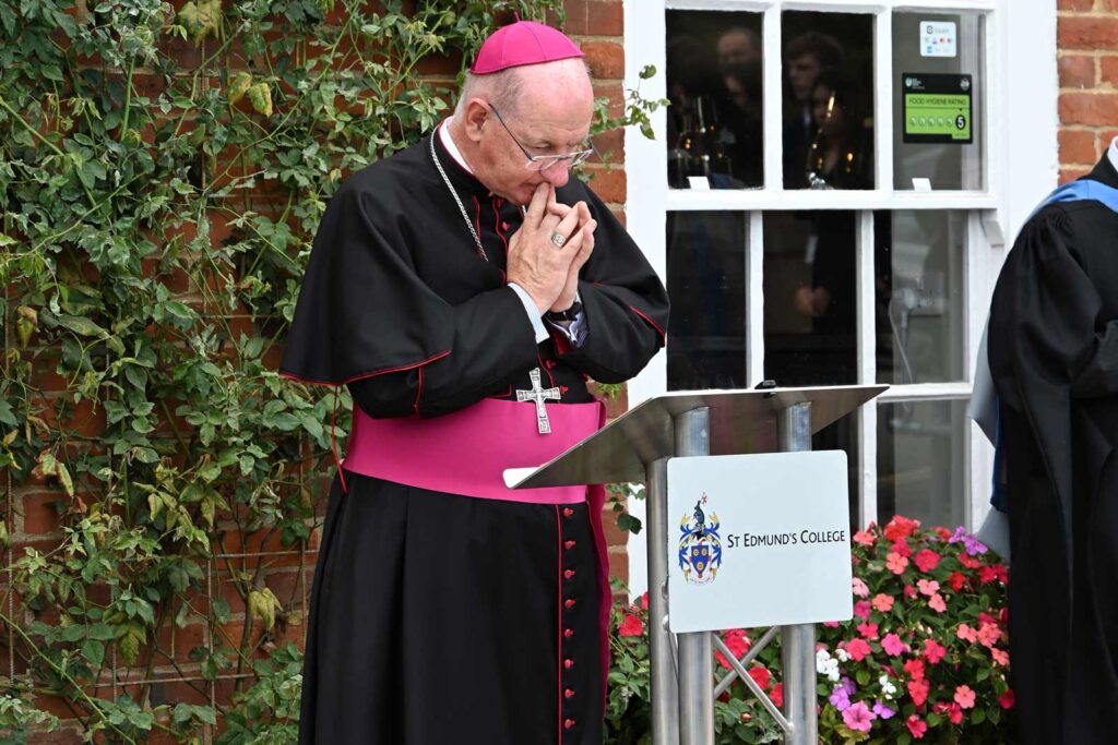 Archbishop Visits St. Edmund's