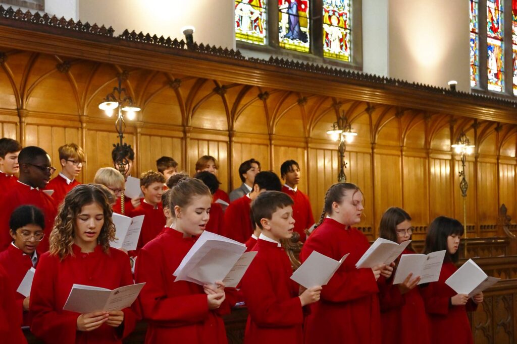 Archbishop Visits St. Edmund's