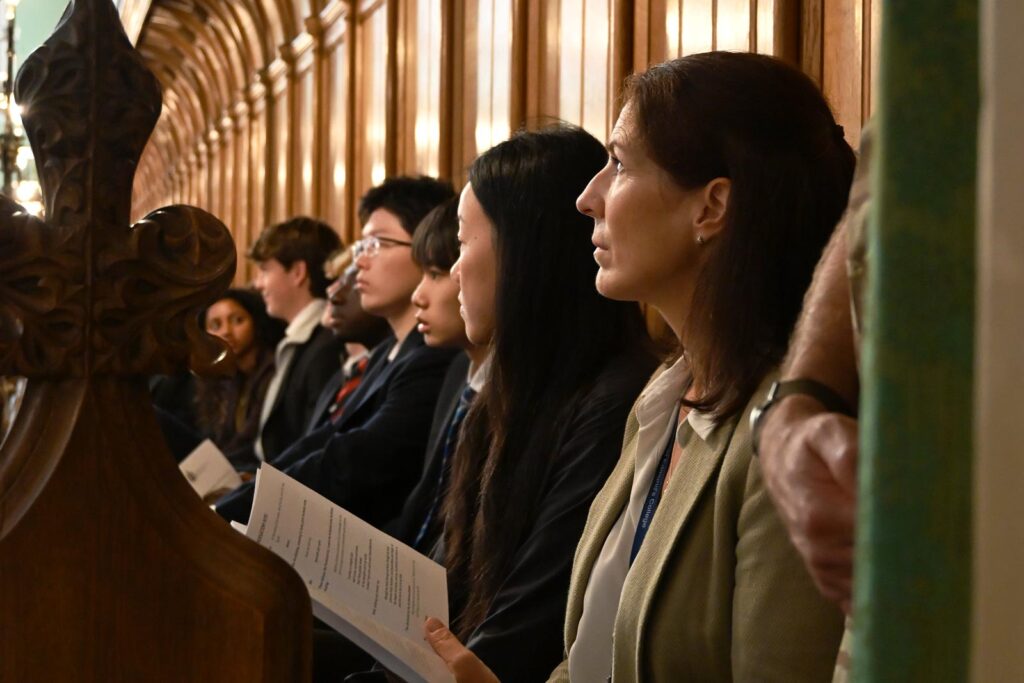 Archbishop Visits St. Edmund's