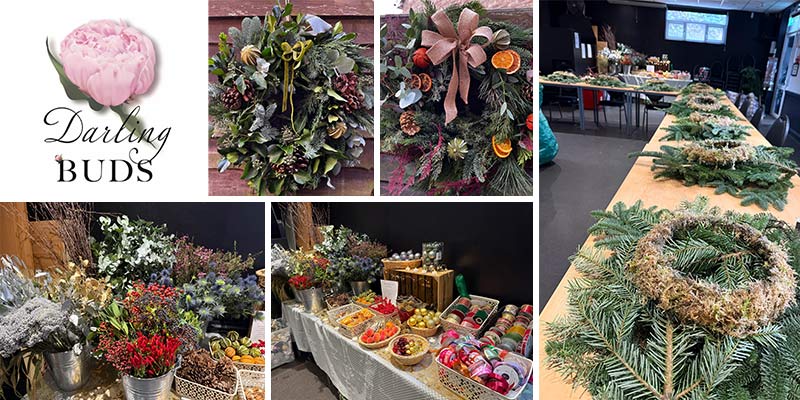 Darling Buds Wreath Making