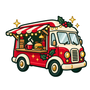 Festive food vans 